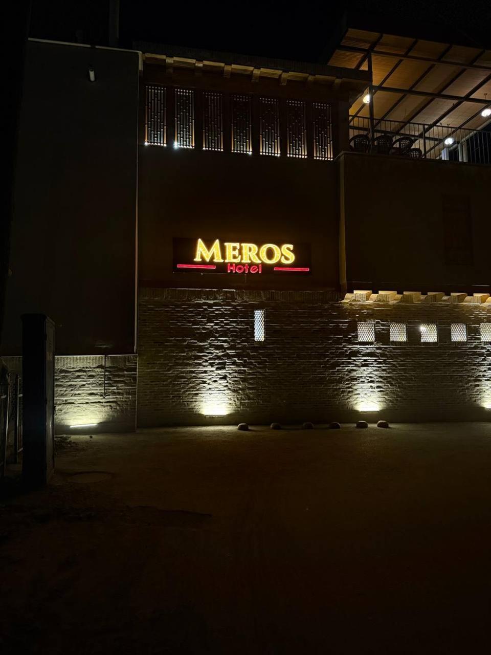 Meros Hotel Бухара Экстерьер фото